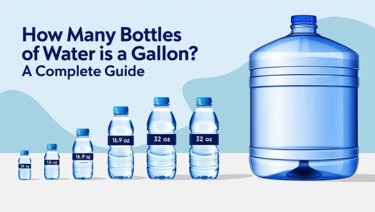 How Many Bottle Of Water Is A Gallon? A Complete Guide