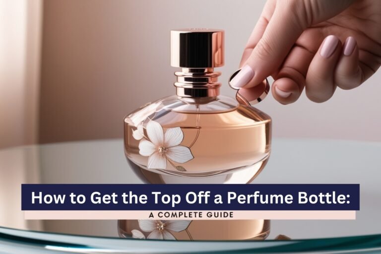 How to Get the Top Off a Perfume Bottle: A Complete Guide