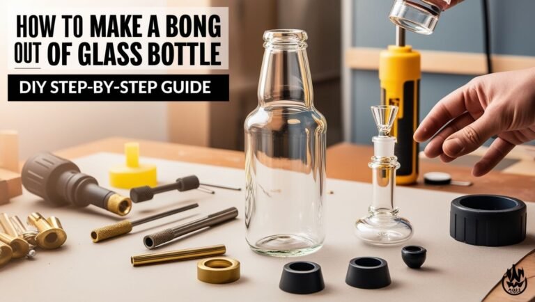 How to Make a Bong Out of Glass Bottle: DIY Step-by-Step Guide