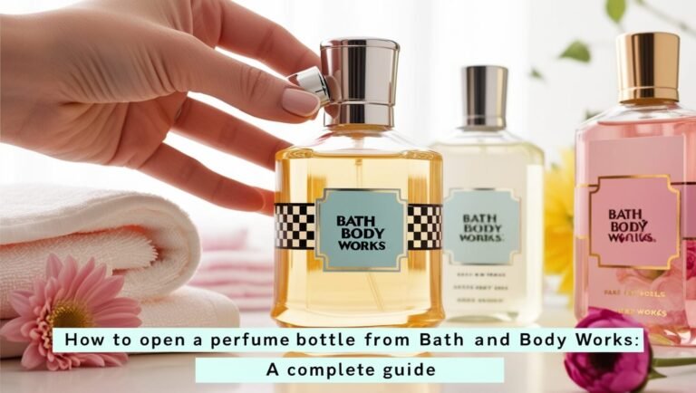 How to Open a Perfume Bottle from Bath and Body Works: A Complete Guide