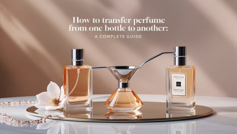 How to Transfer Perfume from One Bottle to Another: A Complete Guide