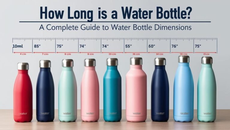 How Long Is a Water Bottle? A Complete Guide to Water Bottle Dimensions