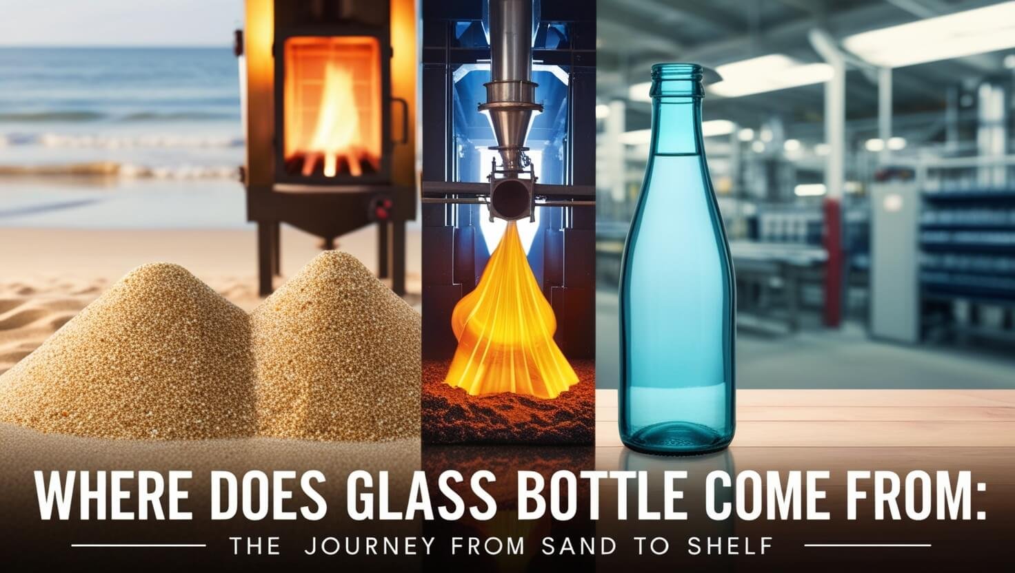 Where Does Glass Bottle Come From: The Journey from Sand to Shelf