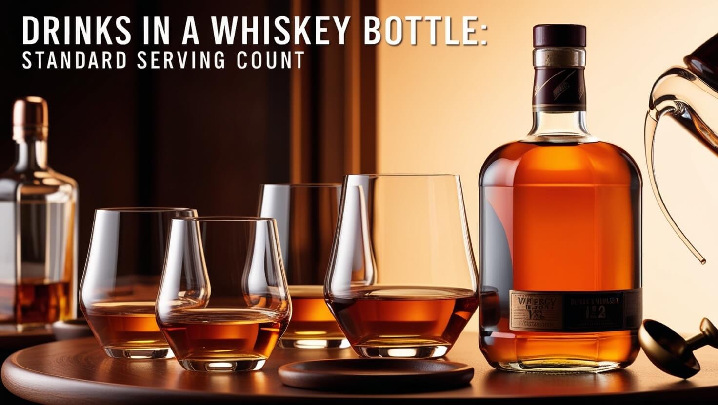 Drinks in a Whiskey Bottle: Standard Serving Count