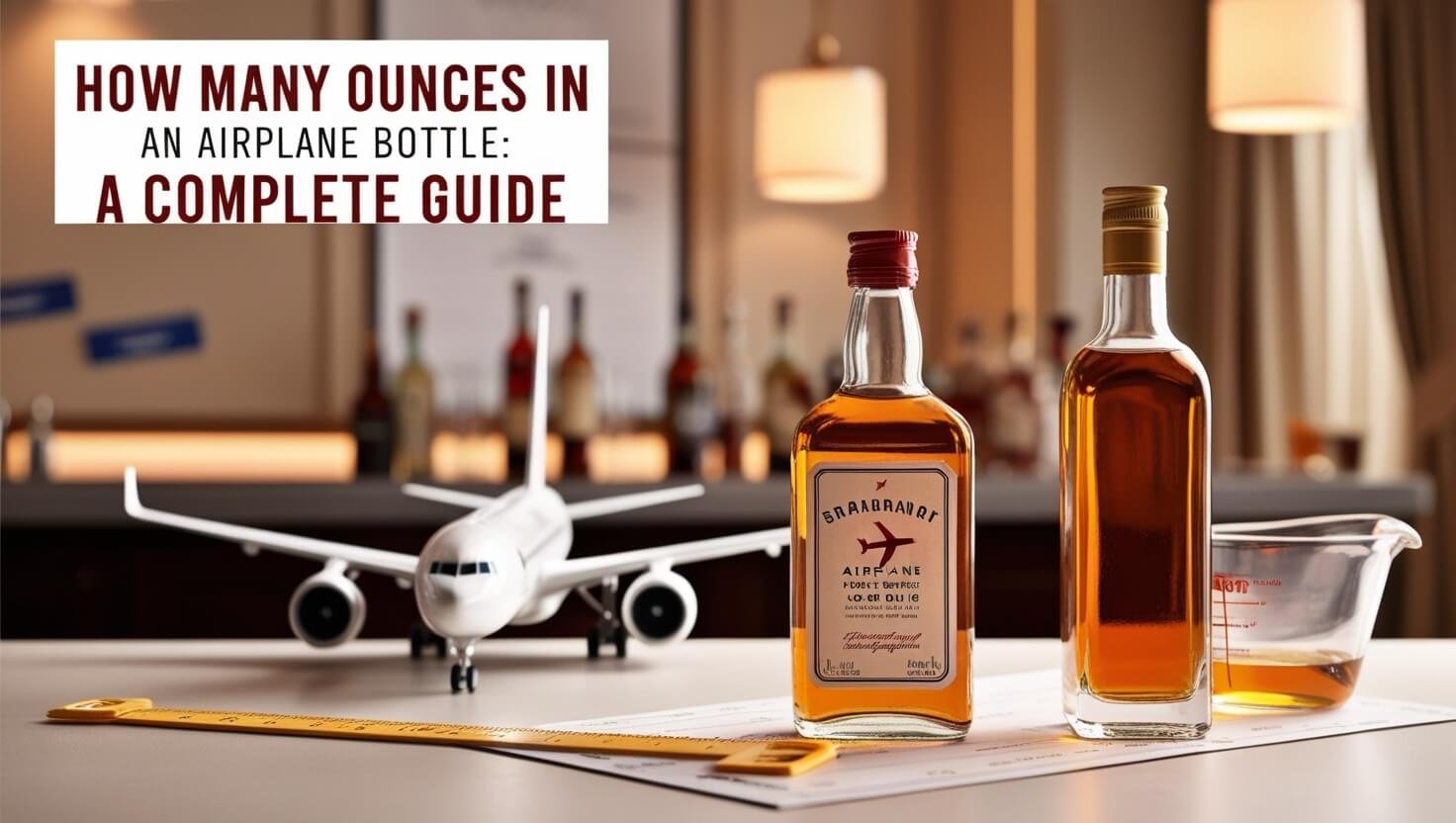 How Many Ounces in an Airplane Bottle: A Complete Guide