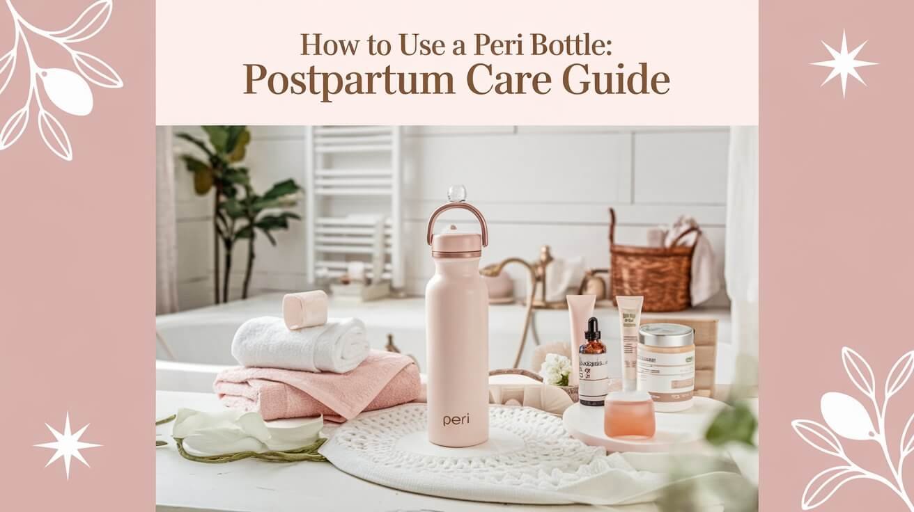 How to Use a Peri Bottle: Postpartum Care Guide