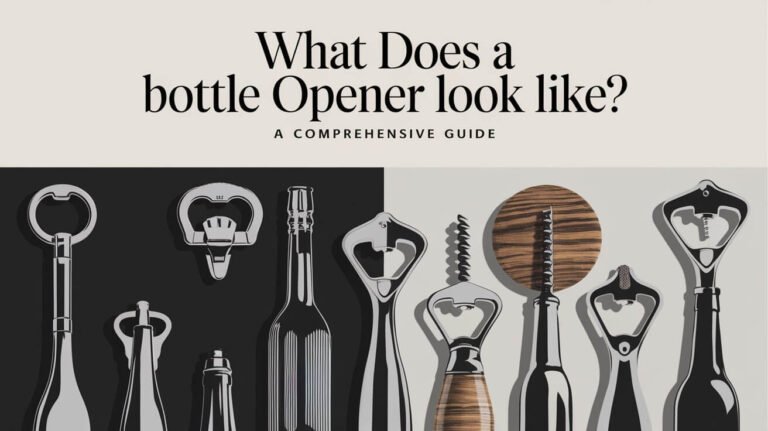 What Does a Bottle Opener Look Like? A Comprehensive Guide