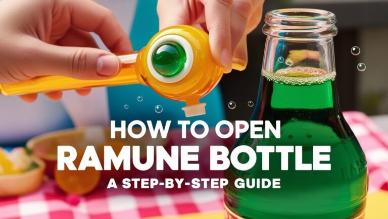 How to Open Ramune Bottle: A Step-by-Step Guide