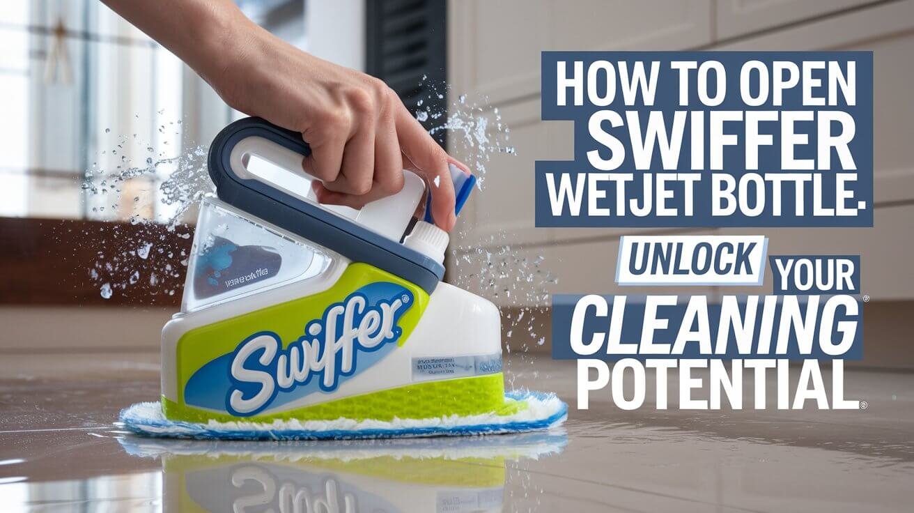 How to Open Swiffer WetJet Bottle: Unlock Your Cleaning Potential