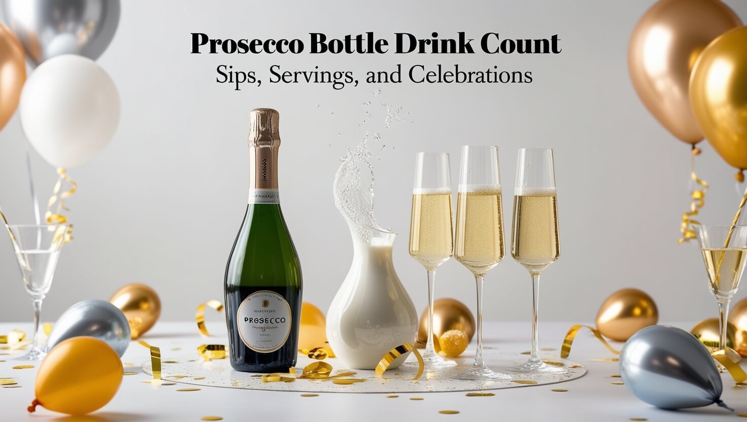 Prosecco Bottle Drink Count: Sips, Servings, and Celebrations