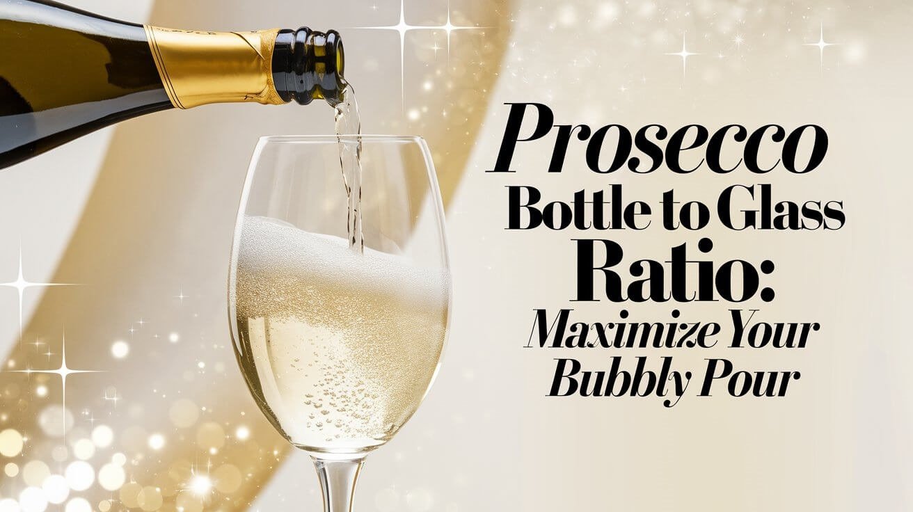 prosecco bottle to glass ratio maximize your bubbly pour 1