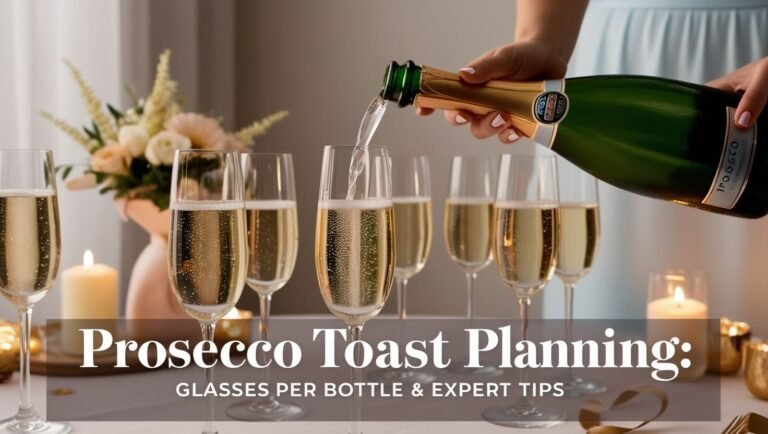 Prosecco Toast Planning: Glasses Per Bottle & Expert Tips