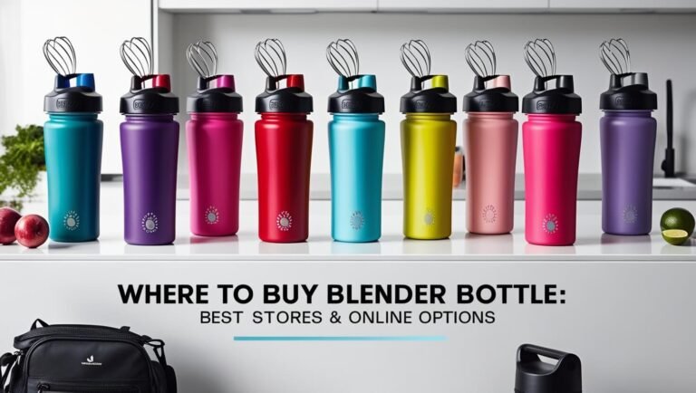 Where to Buy Blender Bottle: Best Stores & Online Options