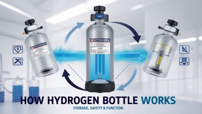 How Hydrogen Bottle Works: Storage, Safety & Function