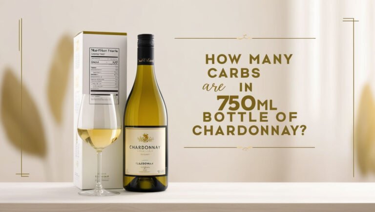 How Many Carbs Are In A 750ml Bottle Of Chardonnay?