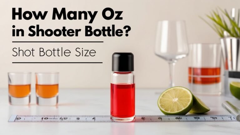 How Many Oz in a Shooter Bottle - Shot Bottle Size