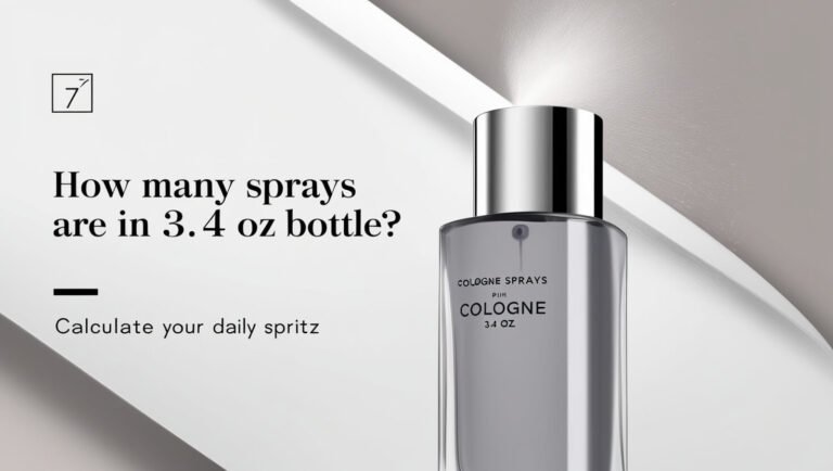 How Many Sprays Are in a 3.4 oz Bottle : Calculate Your Daily Spritz