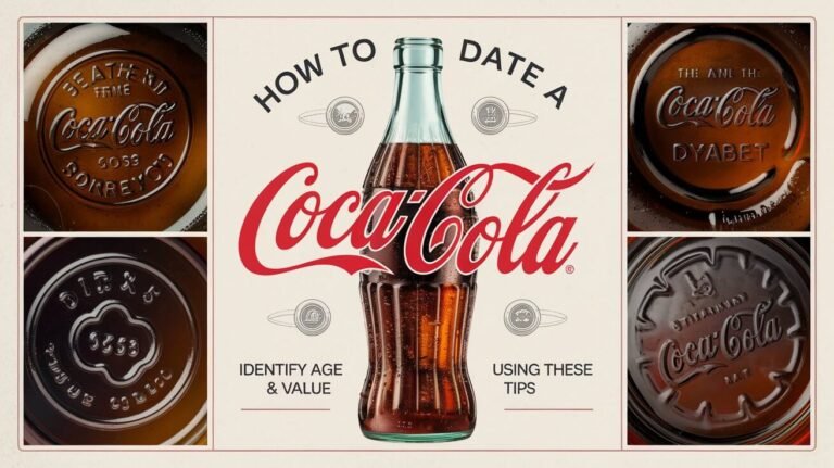 How to Date a Coke Bottle: Identify Age & Value Using These Tips