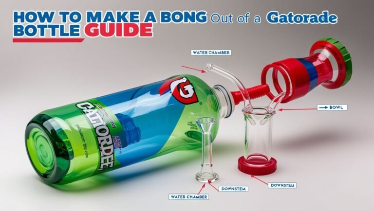 How to Make a Bong Out of a Gatorade Bottle Guide