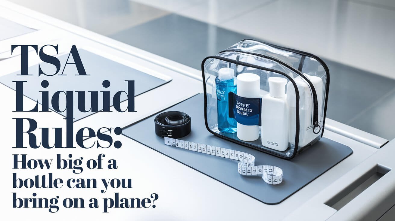 TSA Liquid Rules: How Big of a Bottle Can You Bring on a Plane