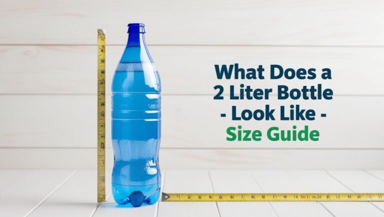 What Does a 2 Liter Bottle Look Like - Size Guide