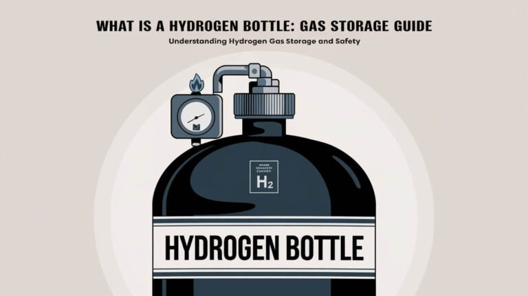 What Is a Hydrogen Bottle: Gas Storage Guide