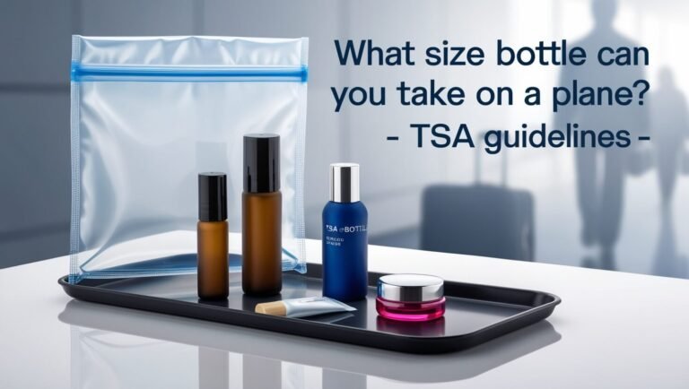 What Size Bottle Can You Take on a Plane: TSA Guidelines