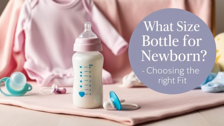 What Size Bottle for Newborn: Choosing the Right Fit