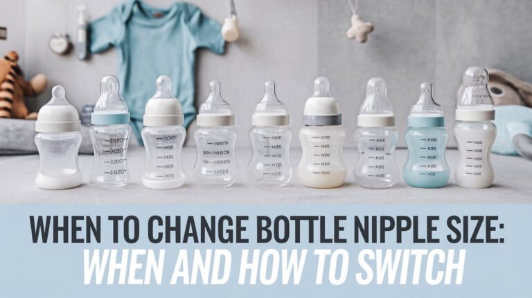 When to Change Bottle Nipple Size: When and How to Switch