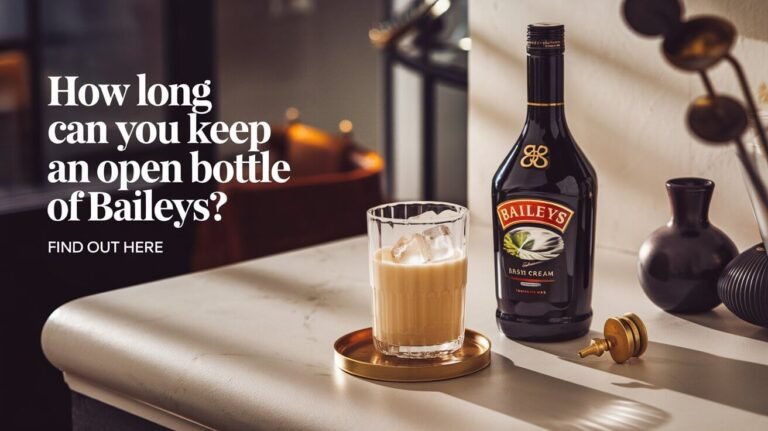 How Long Can You Keep an Open Bottle of Baileys: Find Out Here