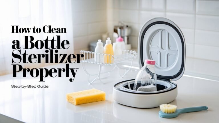 How to Clean a Bottle Sterilizer Properly?