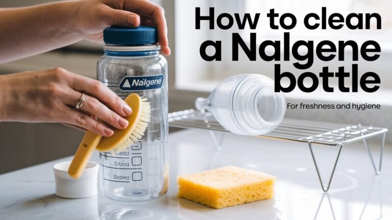 How to Clean a Nalgene Bottle for Freshness and Hygiene?