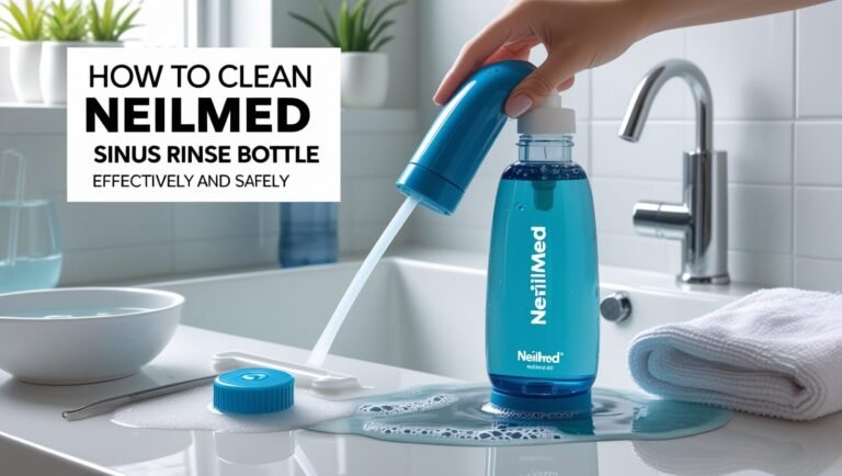 How to Clean NeilMed Sinus Rinse Bottle Effectively?