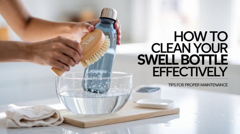 How to Clean Your Swell Bottle Effectively?