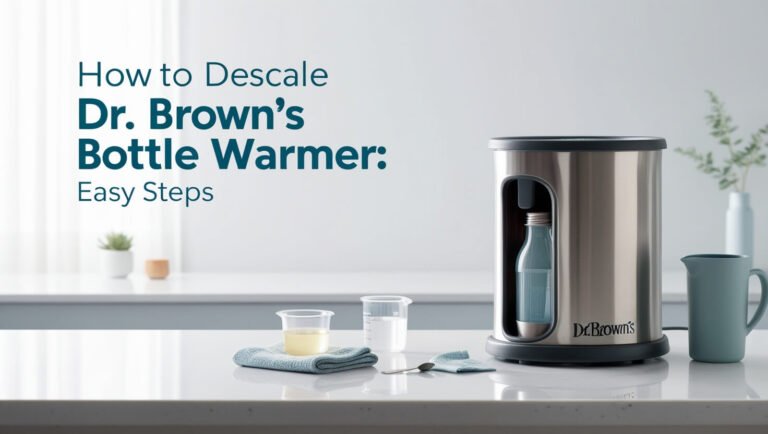 How to Descale Dr Brown's Bottle Warmer: Easy Steps