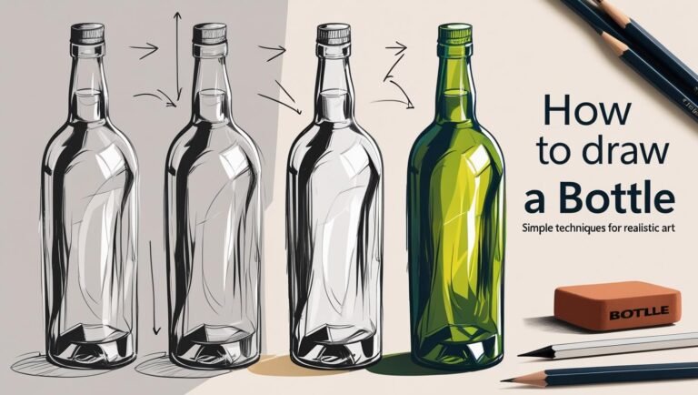 How to Draw a Bottle: Simple Techniques for Realistic Art