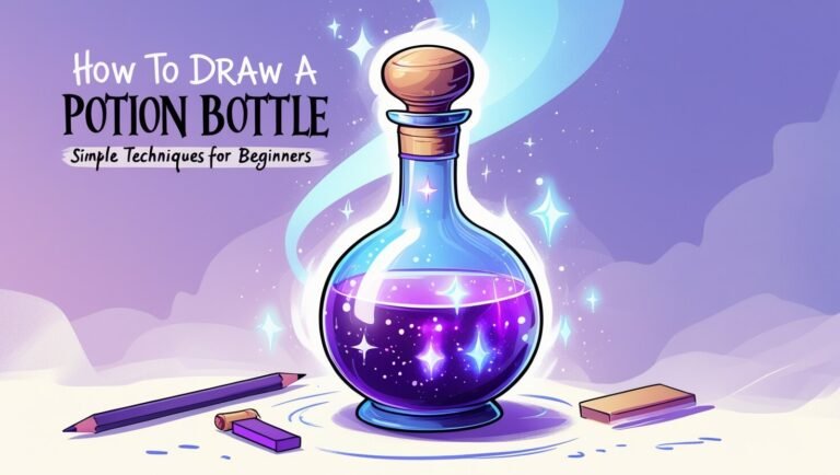 How to Draw a Potion Bottle: Simple Techniques for Beginners