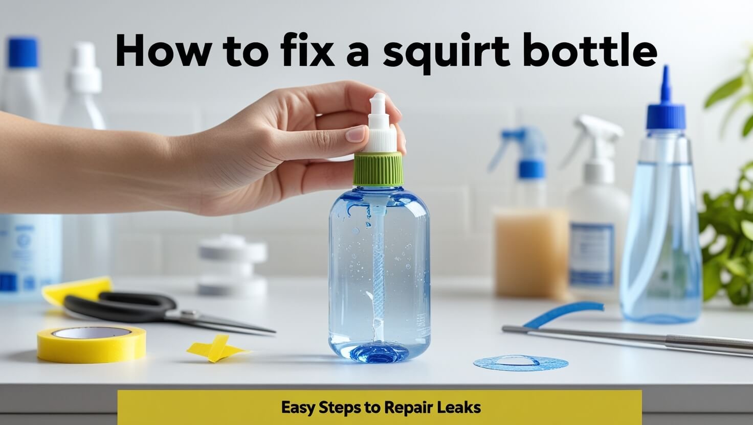 How to Fix a Squirt Bottle: Easy Steps to Repair Leaks