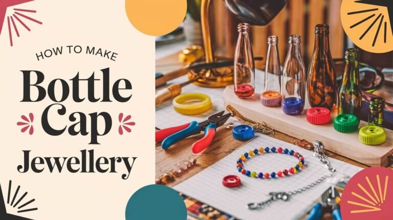 How To Make Bottle Cap Jewellery: Step-by-Step Crafting