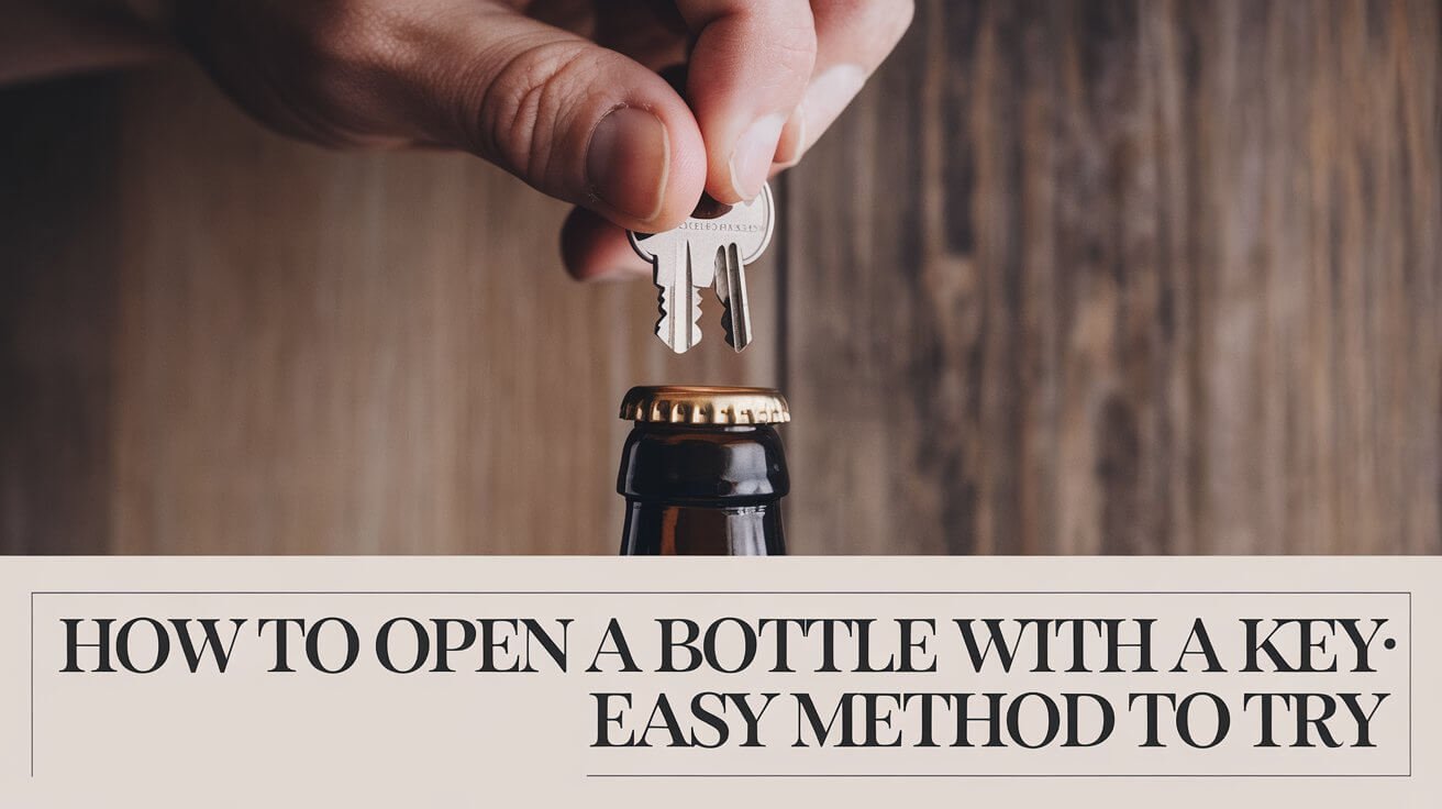 How to Open a Bottle with a Key: Easy Method to Try