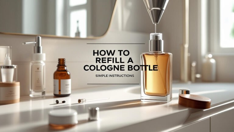 How to Refill a Cologne Bottle: Simple Instructions