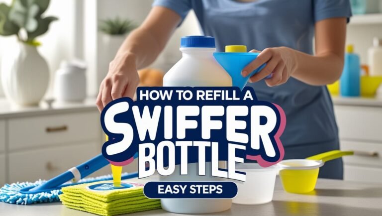 How to Refill a Swiffer Bottle: Easy Steps