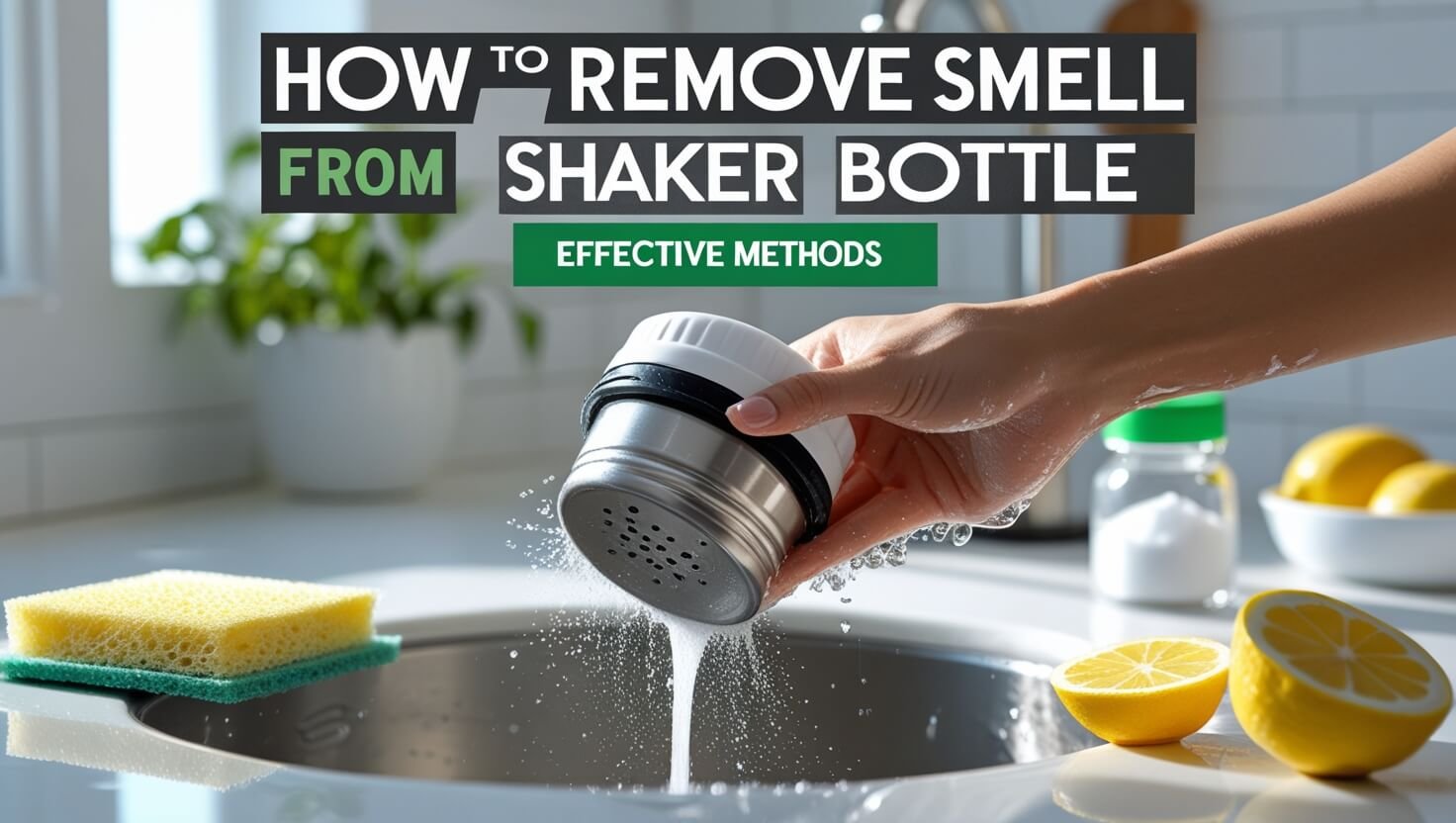 How to Remove Smell from Shaker Bottle: Effective Methods