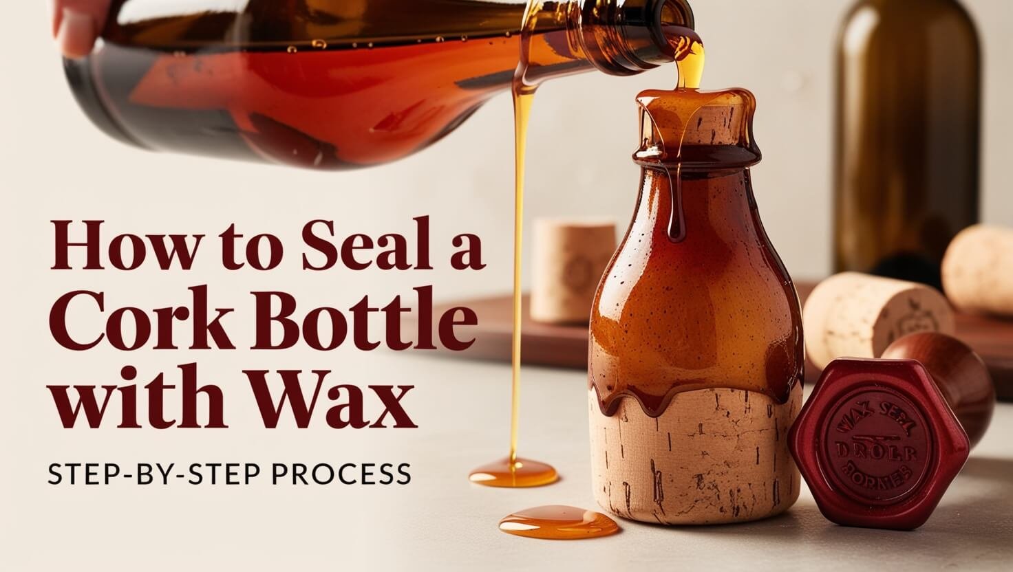 How to Seal a Cork Bottle with Wax: Step-by-Step Process