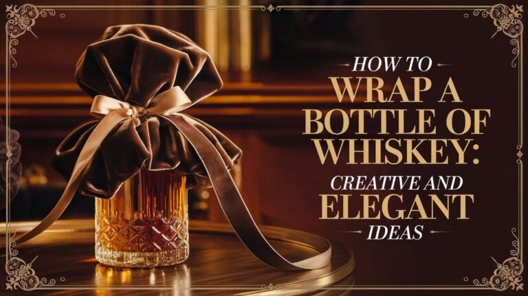 How to Wrap a Bottle of Whiskey: Creative and Elegant Ideas