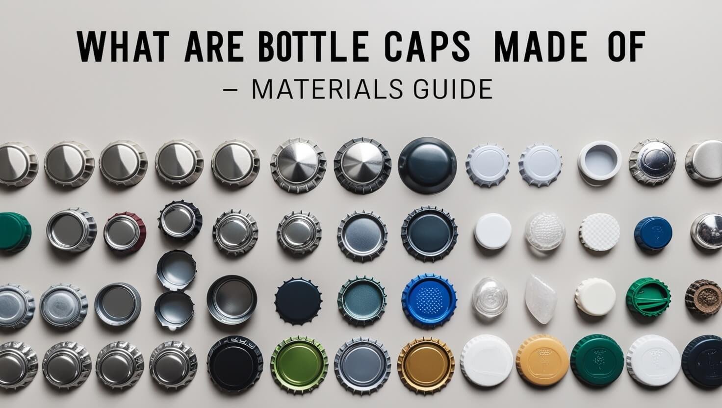 What Are Bottle Caps Made Of - Materials Guide