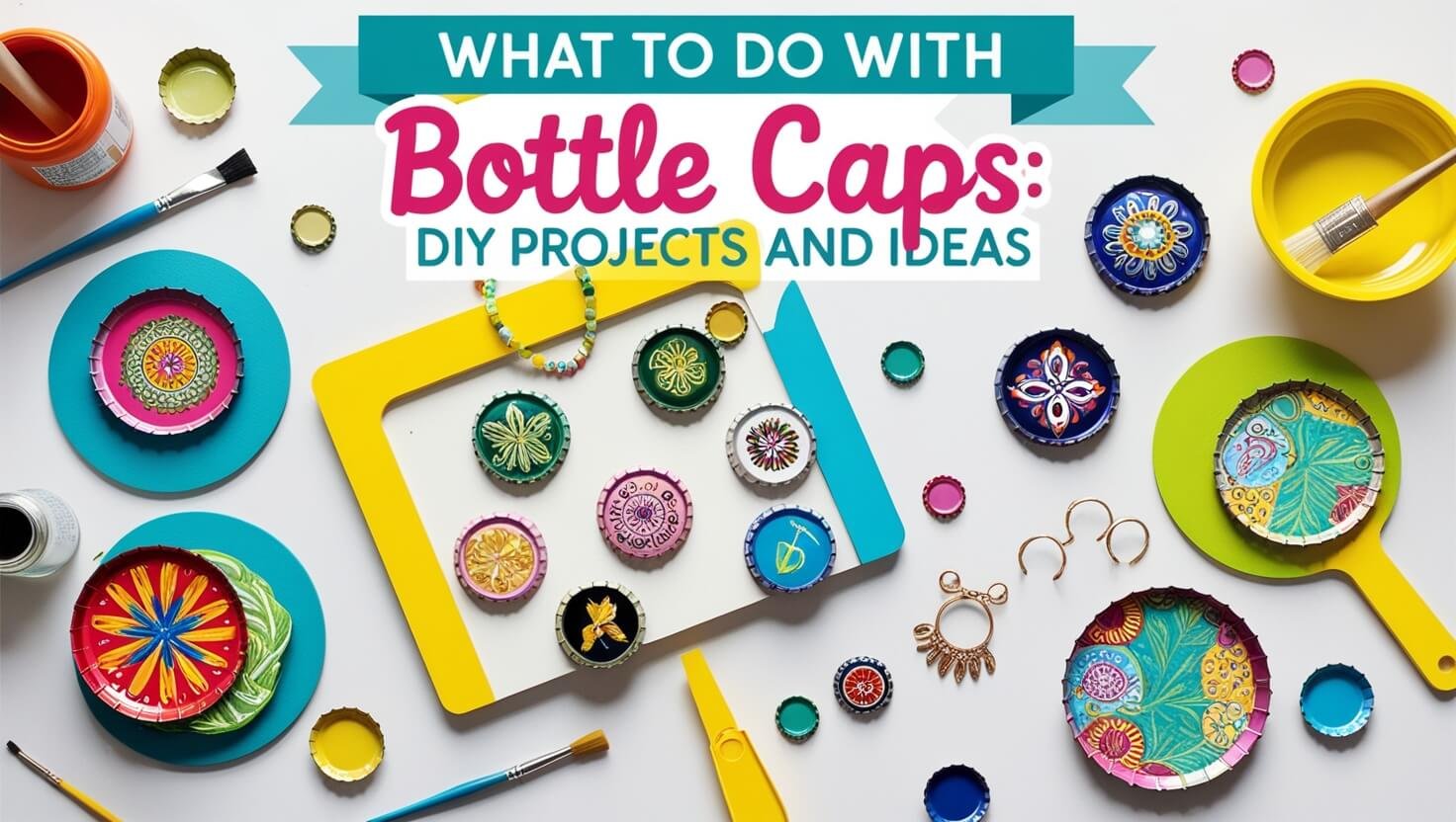 What to Do with Bottle Caps: DIY Projects and Ideas