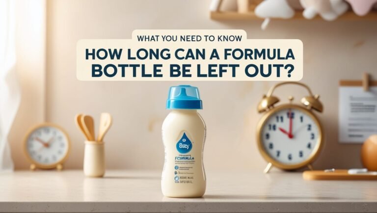 How Long Can A Formula Bottle Be Left Out: What You Need to Know