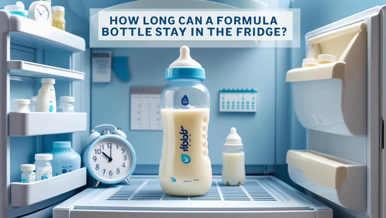 How Long Can A Formula Bottle Stay In The Fridge?