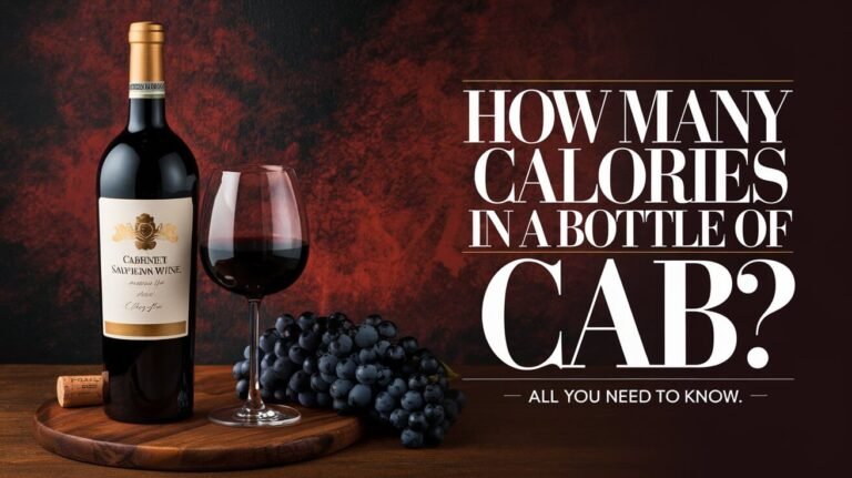 How Many Calories In A Bottle Of Cab?